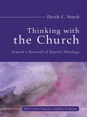 cover image of Thinking With the Church